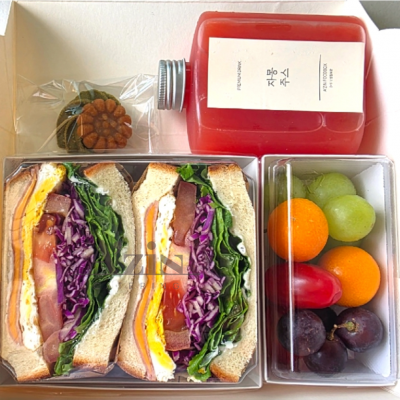 샌드위치과일도시락(vat별도)